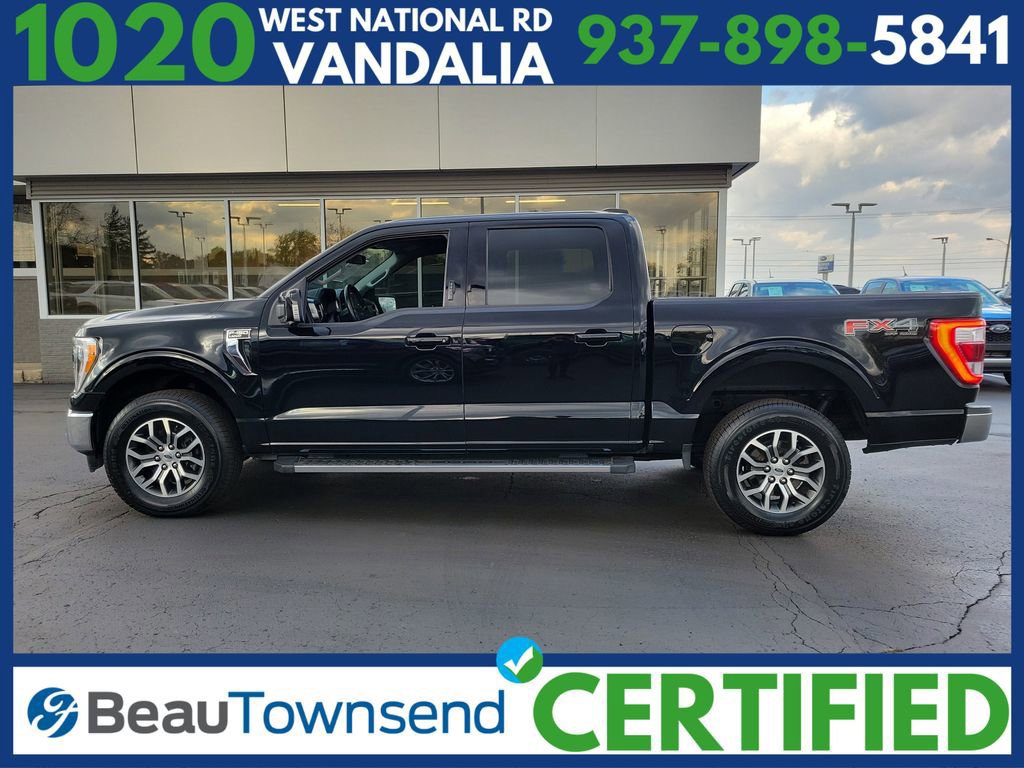 Certified 2021 Ford F150 Lariat w/ FX4 Off-Road Package image 2