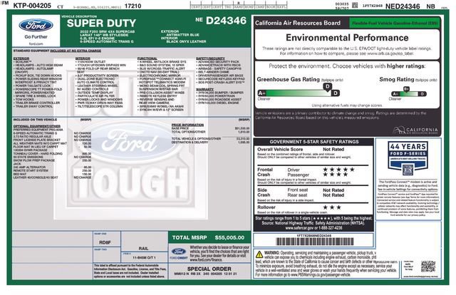 Certified 2022 Ford F250 Lariat w/ Snow Plow Prep Package image 33