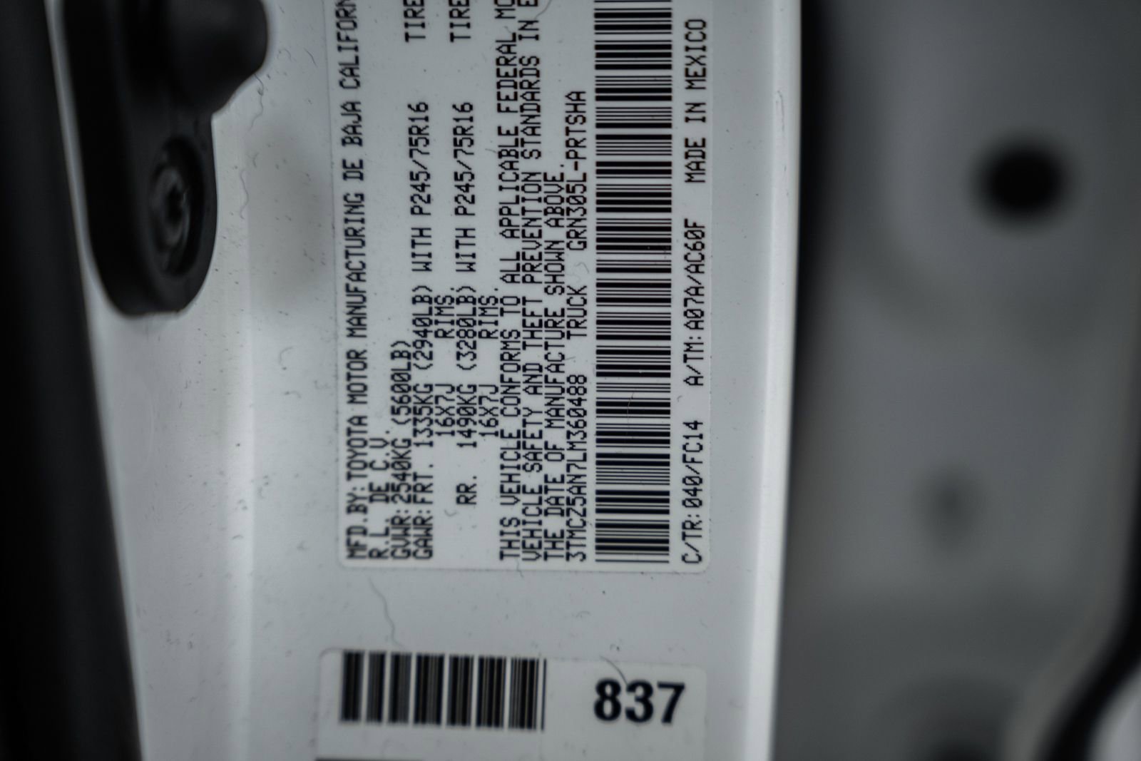 Used 2020 Toyota Tacoma SR5 image 44