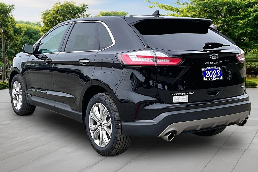 Certified 2023 Ford Edge Titanium w/ Cargo Accessory Package AWD/4WD image 2