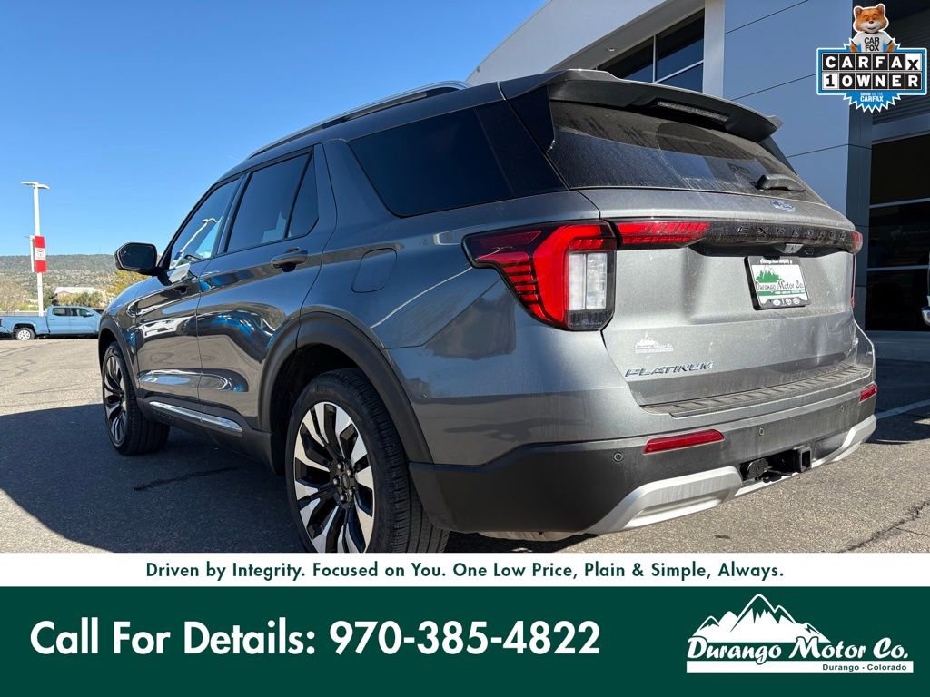 Certified 2025 Ford Explorer Platinum w/ LUX Leather Package AWD/4WD image 5