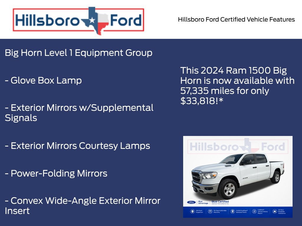 Used 2024 RAM 1500 Big Horn AWD/4WD image 13