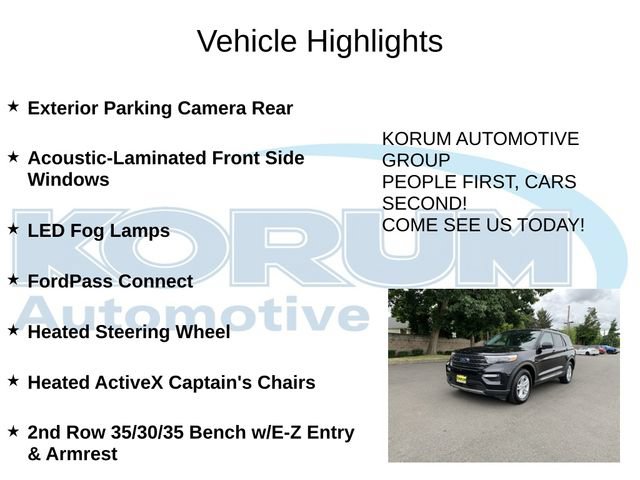 Certified 2024 Ford Explorer XLT w/ Equipment Group 202A AWD/4WD image 12