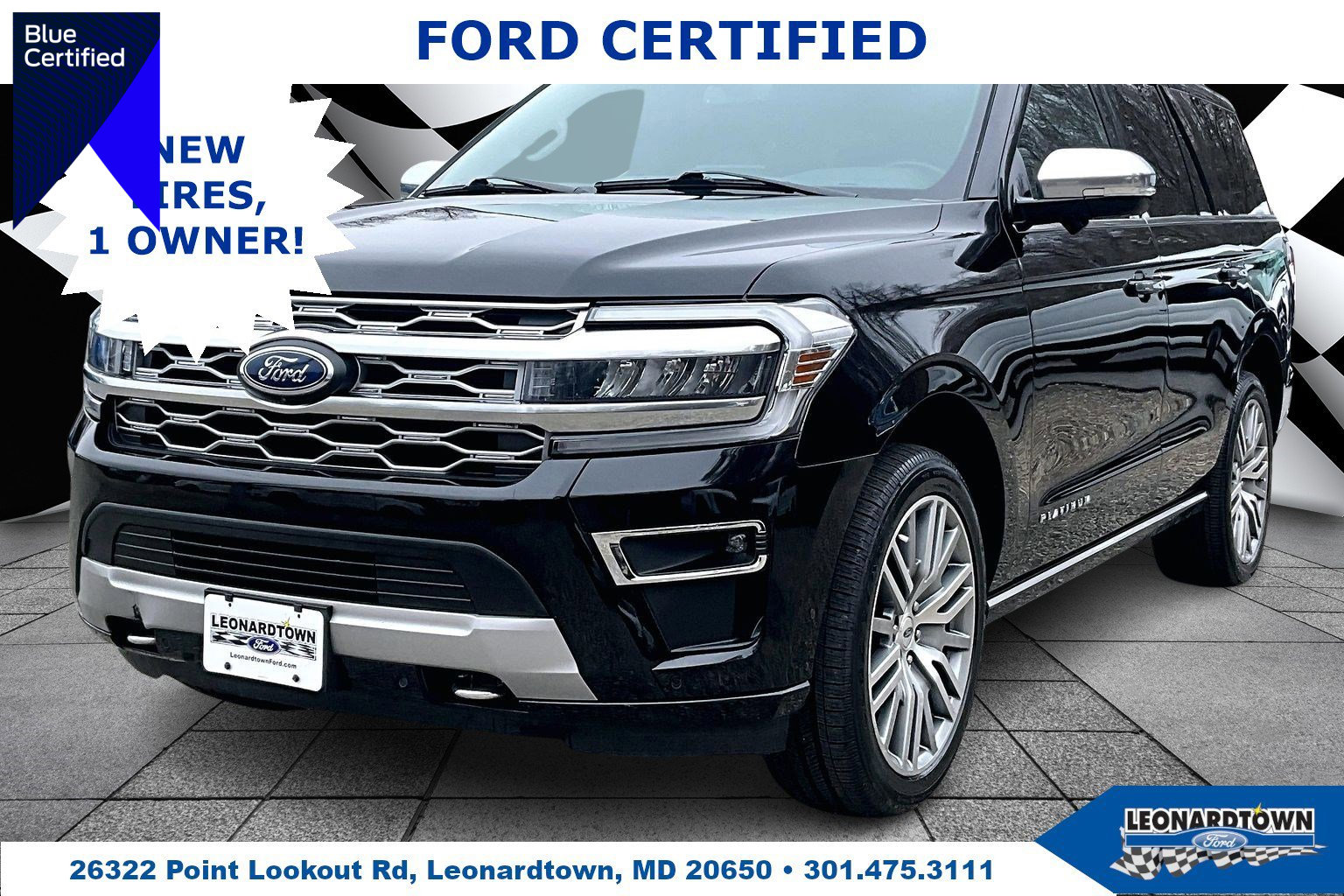 Certified 2022 Ford Expedition Platinum