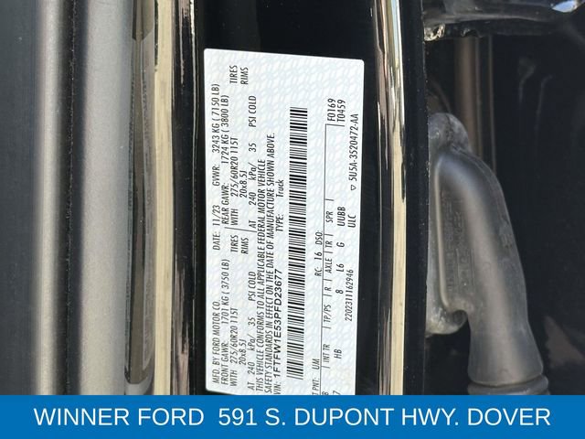 Certified 2023 Ford F150 Lariat w/ Equipment Group 502A High AWD/4WD image 13