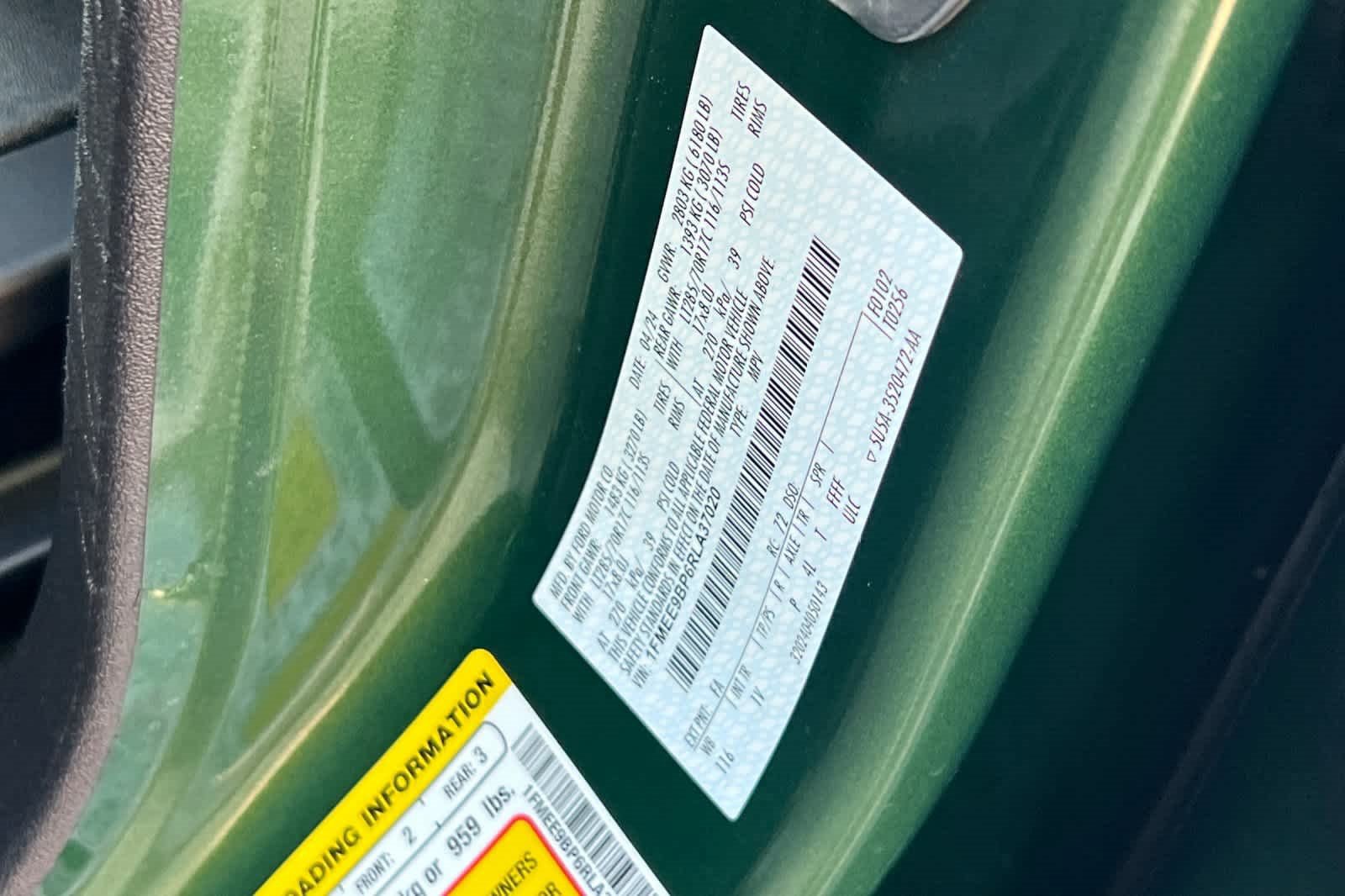 Certified 2024 Ford Bronco Badlands image 31