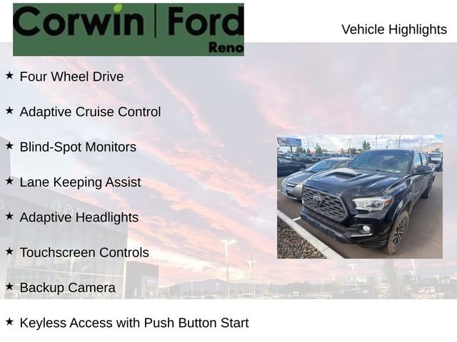 Used 2021 Toyota Tacoma TRD Sport w/ Technology Package AWD/4WD image 8