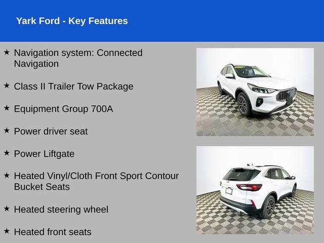 Certified 2025 Ford Escape SE w/ Class II Trailer Tow Package FWD image 2