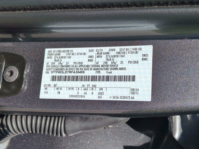 Certified 2024 Ford F150 XLT w/ Equipment Group 302A MID AWD/4WD image 37