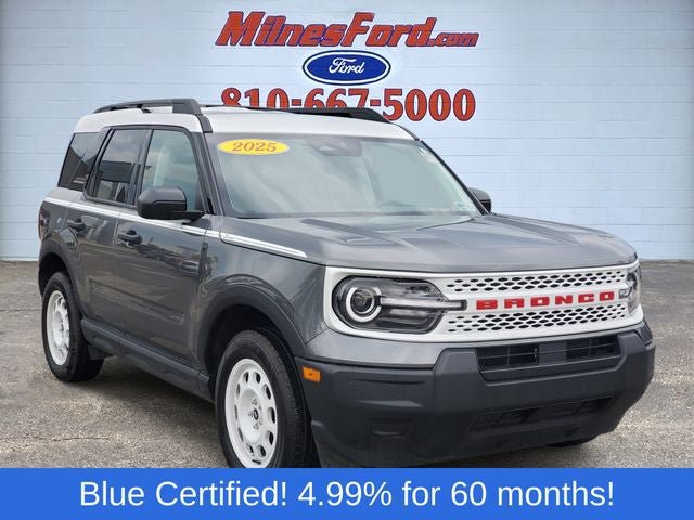 Certified 2025 Ford Bronco Sport Heritage AWD/4WD image 2