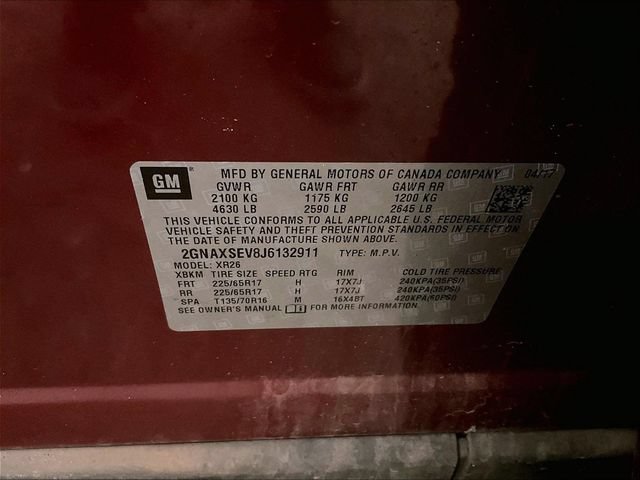 Used 2018 Chevrolet Equinox LT AWD/4WD image 32