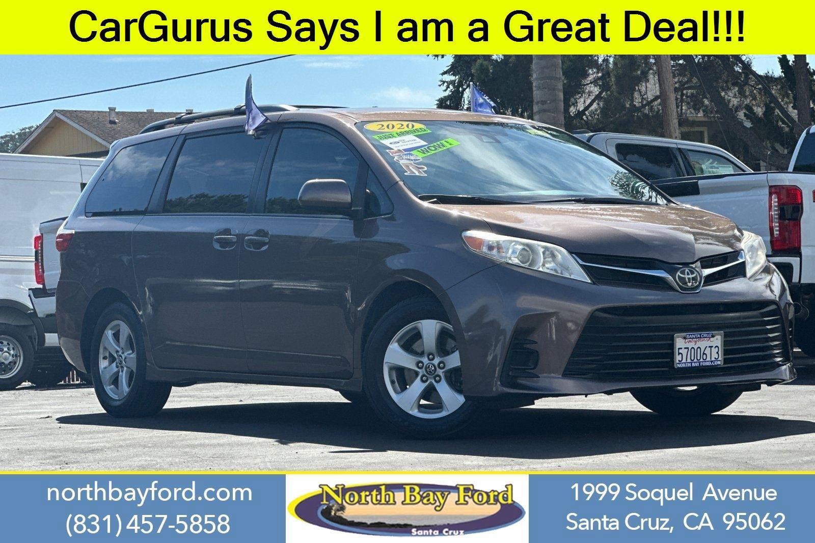 Used 2020 Toyota Sienna LE
