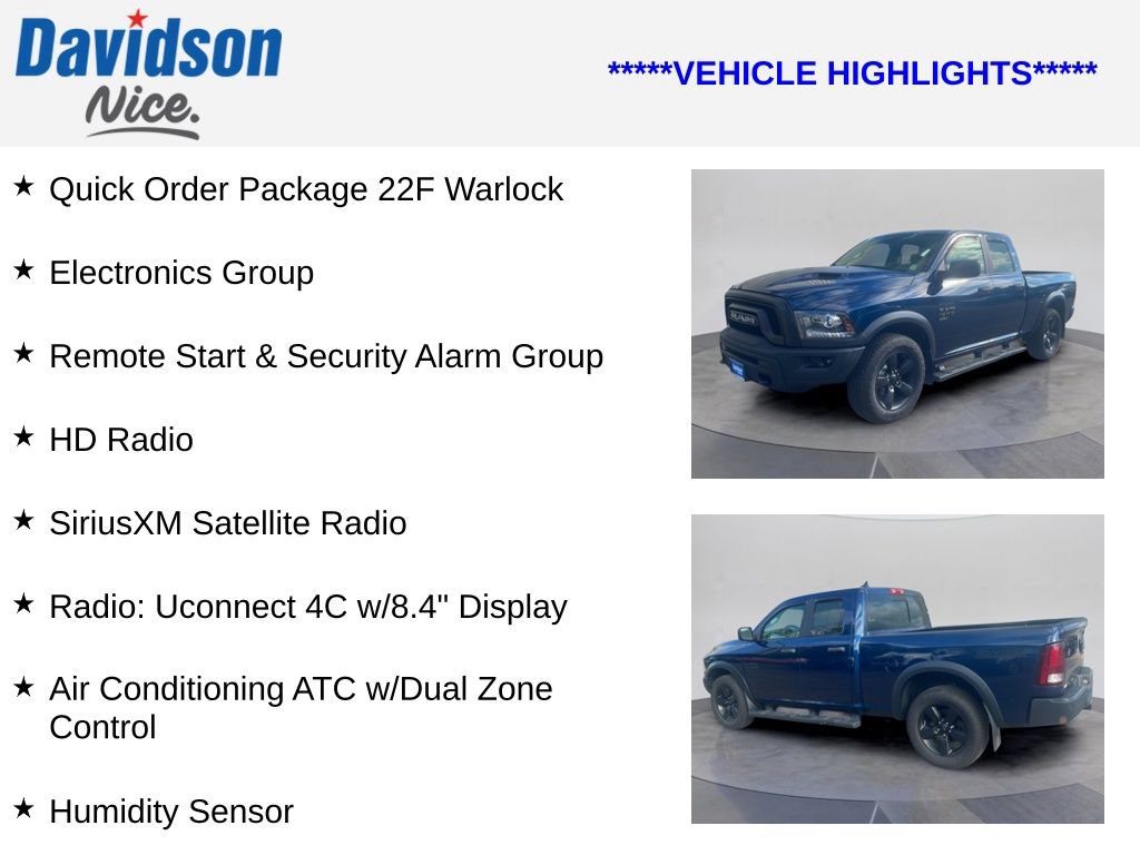 Used 2020 RAM 1500 Warlock w/ Electronics Group AWD/4WD image 4
