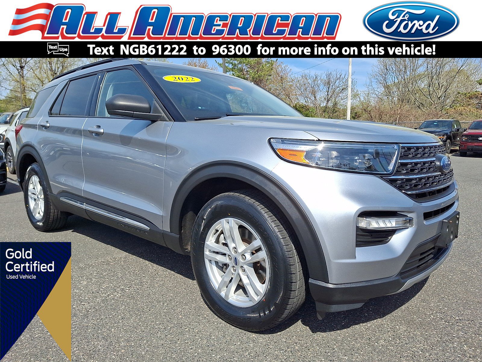 Certified 2022 Ford Explorer XLT w/ Equipment Group 202A
