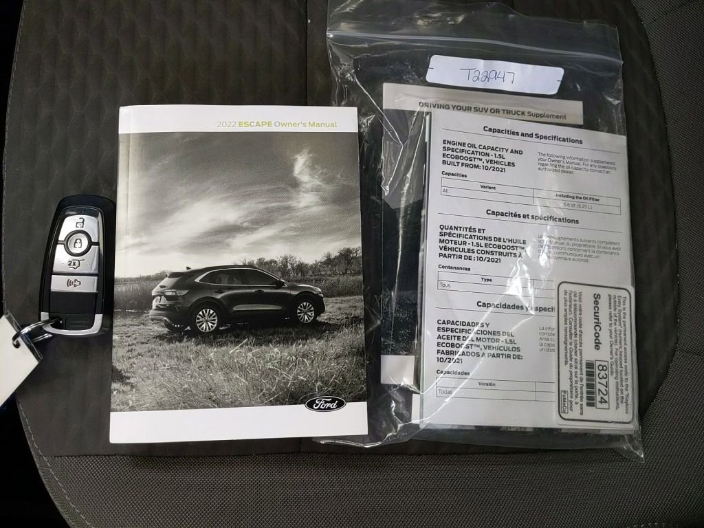 Certified 2022 Ford Escape SE w/ Convenience Package AWD/4WD image 30