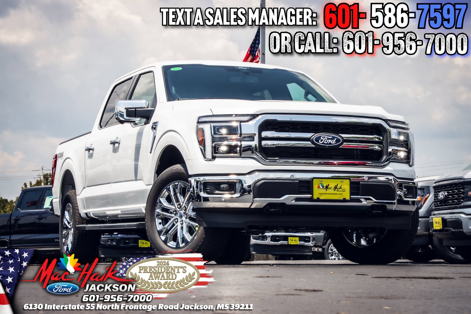 Certified 2025 Ford F150 Lariat w/ Equipment Group 501A Mid AWD/4WD image 1