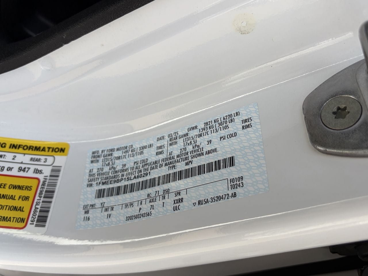 Certified 2025 Ford Bronco Badlands AWD/4WD image 33