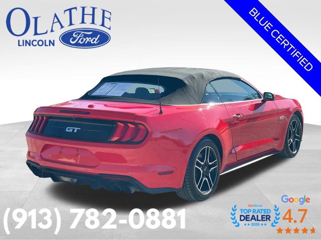 Certified 2019 Ford Mustang GT Premium w/ Equipment Group 401A image 3