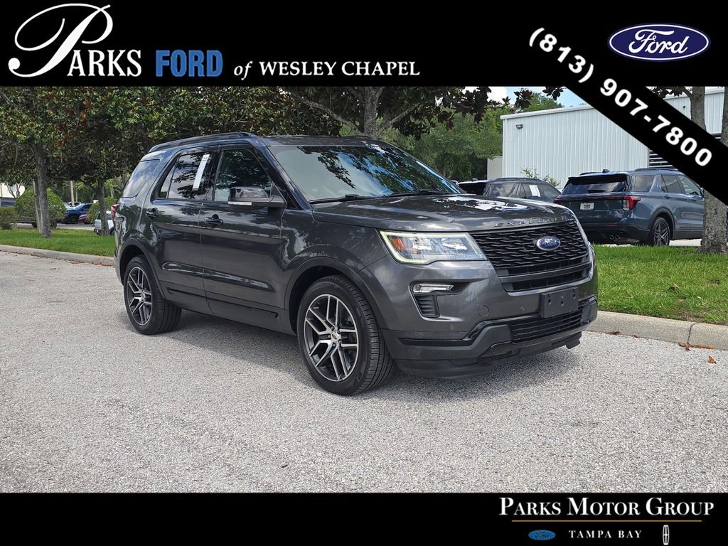 Certified 2019 Ford Explorer Sport