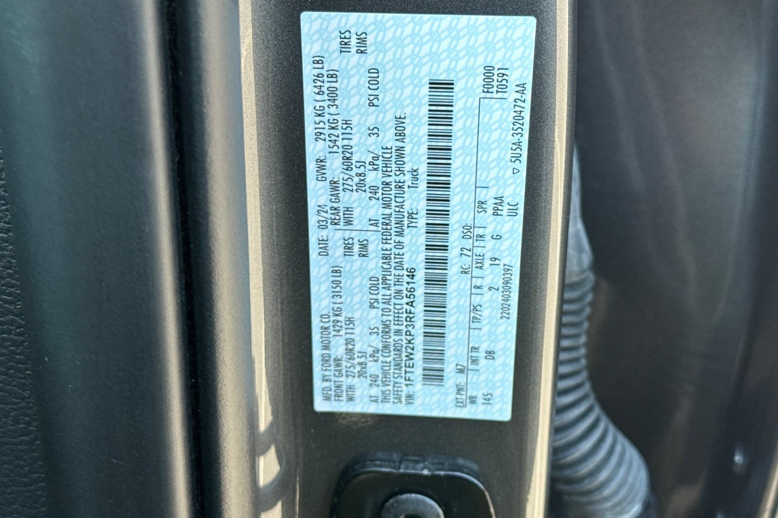 Certified 2024 Ford F150 STX RWD image 28