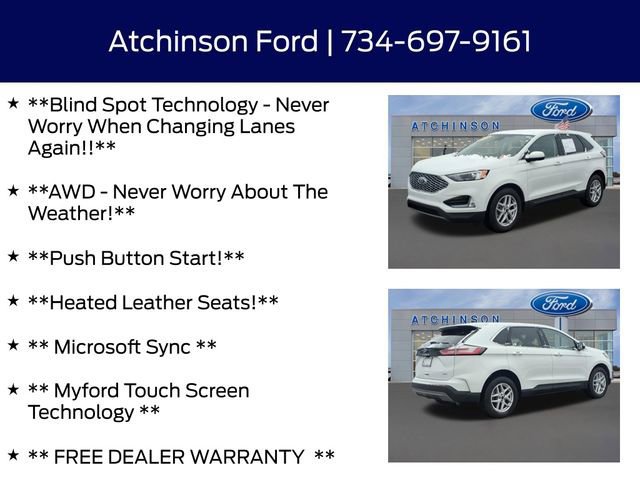 Certified 2023 Ford Edge SEL w/ Convenience Package image 8