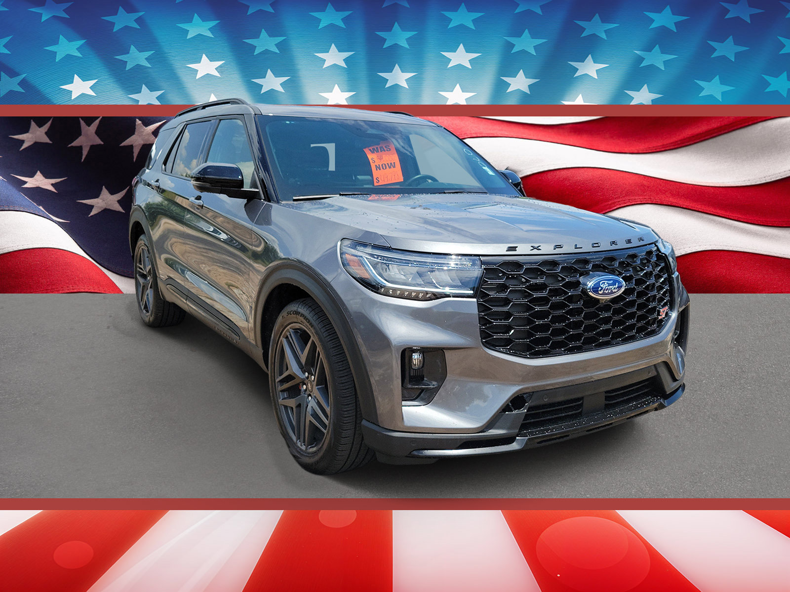 Certified 2025 Ford Explorer ST AWD/4WD image 1