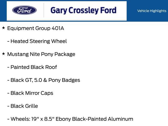 Certified 2023 Ford Mustang GT Premium w/ Equipment Group 401A image 19