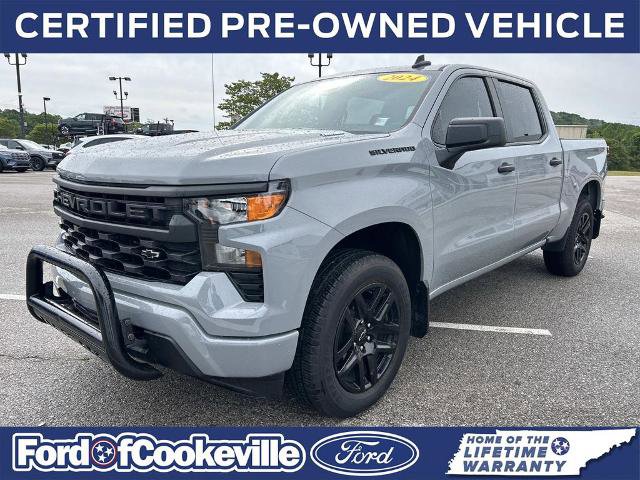 Used 2024 Chevrolet Silverado 1500 Custom w/ LPO, Dark Essentials Package AWD/4WD image 8