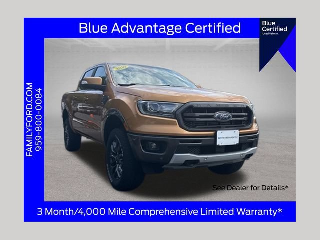 Certified 2019 Ford Ranger Lariat w/ Equipment Group 501A Mid