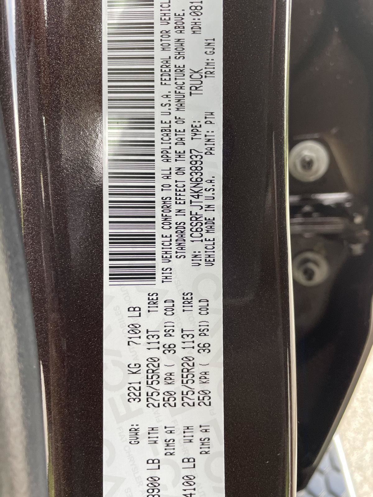 Used 2019 RAM 1500 Laramie AWD/4WD image 30