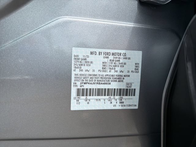 Certified 2024 Ford Edge SEL AWD/4WD image 34