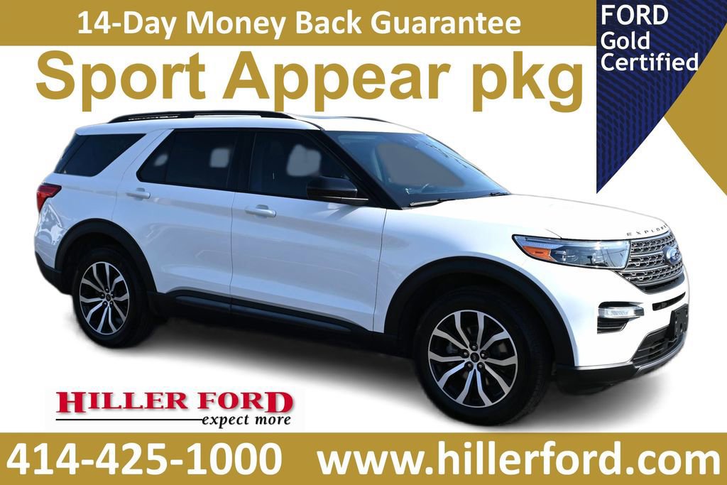 Certified 2022 Ford Explorer XLT w/ Equipment Group 202A image 1