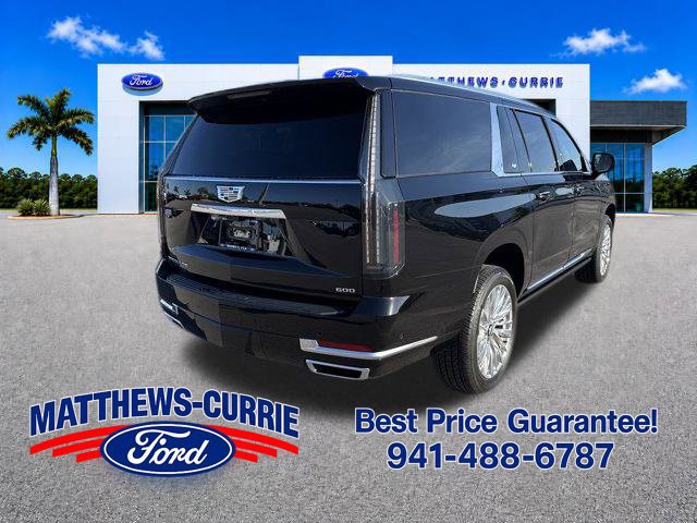 Used 2025 Cadillac Escalade ESV Premium Luxury w/ LPO, Floor Liner Package RWD image 4