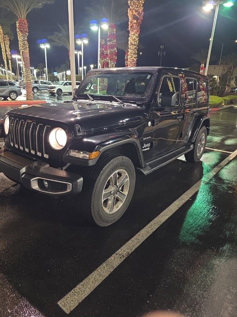 Used 2021 Jeep Wrangler Unlimited Sahara image 1