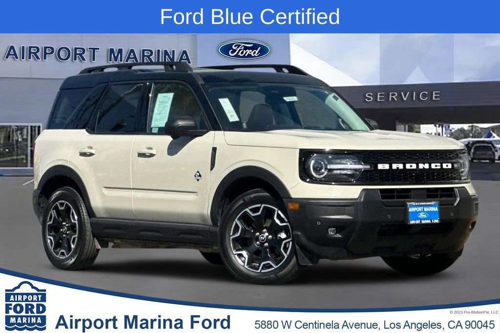 Certified 2025 Ford Bronco Sport Outer Banks w/ Outer Banks Tech Package+