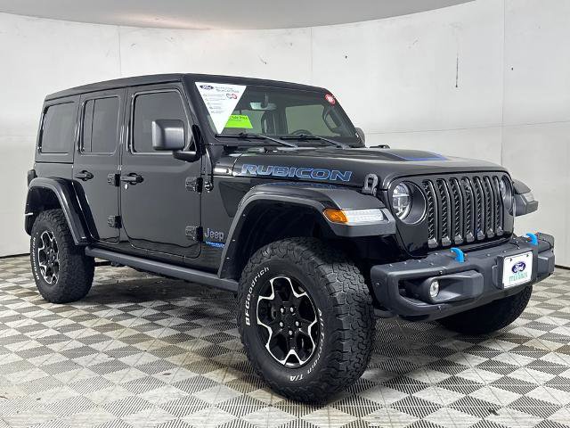 Used 2021 Jeep Wrangler Unlimited Rubicon 4xe w/ Steel Bumper Group