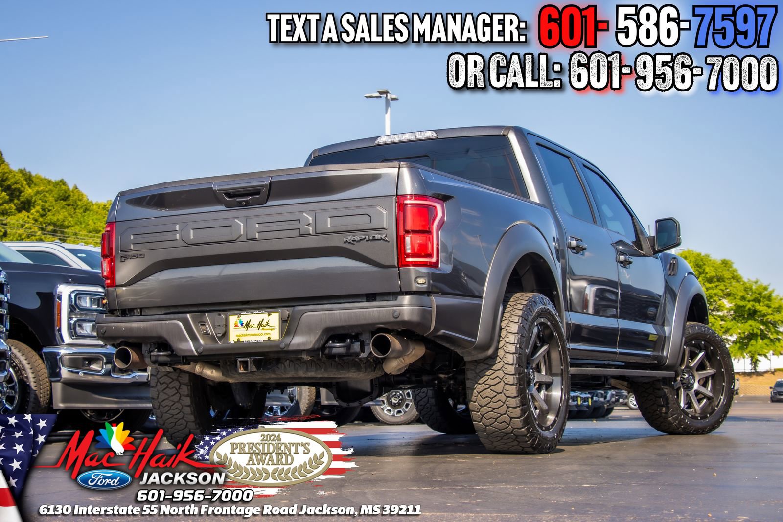 Certified 2018 Ford F150 Raptor w/ Equipment Group 802A Luxury AWD/4WD image 7