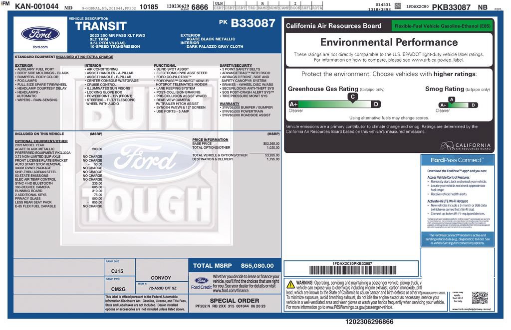 Certified 2023 Ford Transit 350 XLT RWD image 22