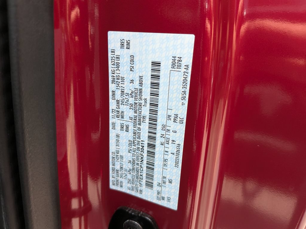 Certified 2022 Ford F150 XLT RWD image 38