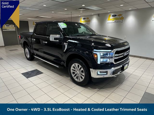 Certified 2024 Ford F150 Lariat w/ FX4 Off-Road Package AWD/4WD image 6