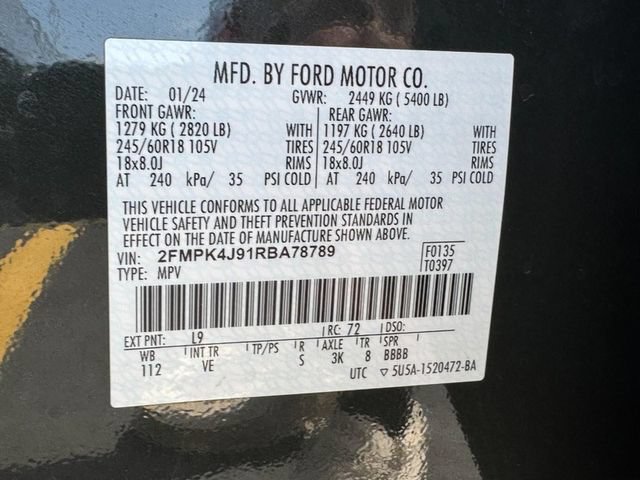 Certified 2024 Ford Edge SEL AWD/4WD image 23
