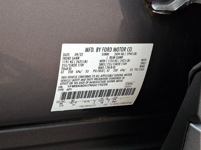 Certified 2022 Ford Explorer XLT w/ Equipment Group 202A AWD/4WD image 27
