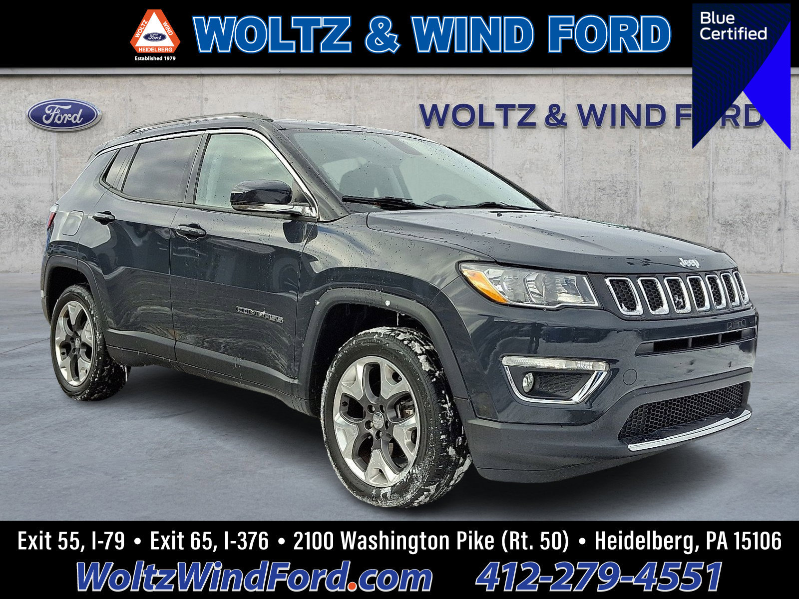 Used 2018 Jeep Compass Limited w/ Safe & Security Group