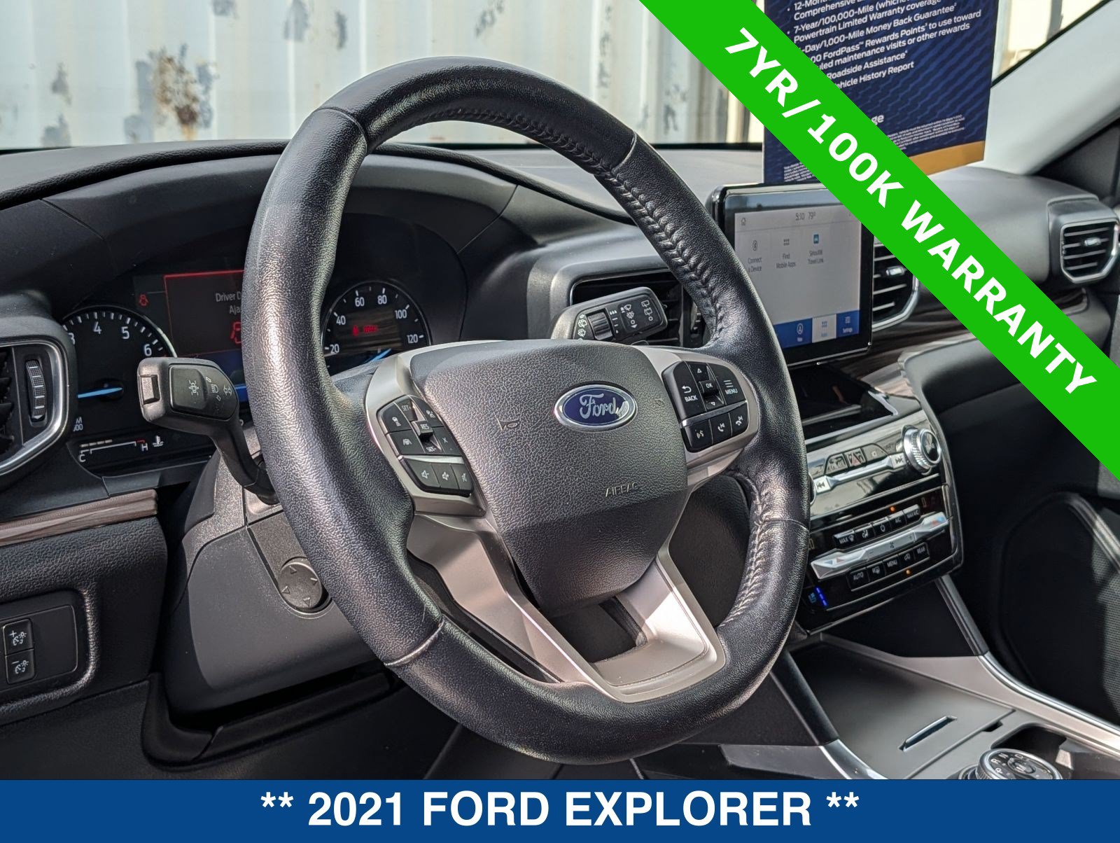 Certified 2021 Ford Explorer Limited w/ Equipment Group 301A RWD image 24