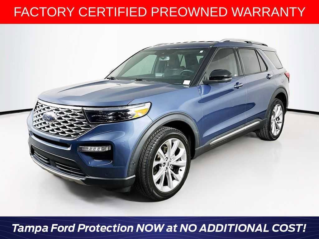 Certified 2021 Ford Explorer Platinum w/ Equipment Group 601A image 1