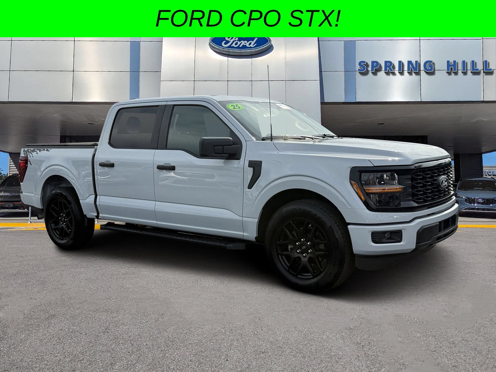 Certified 2025 Ford F150 STX w/ STX Black Appearance Package RWD image 1