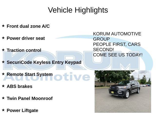 Certified 2024 Ford Explorer XLT w/ Equipment Group 202A AWD/4WD image 8