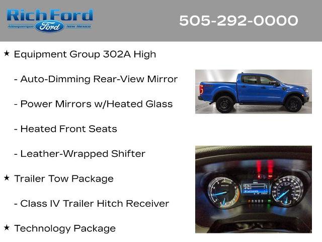 Certified 2023 Ford Ranger XLT w/ Equipment Group 302A High AWD/4WD image 22