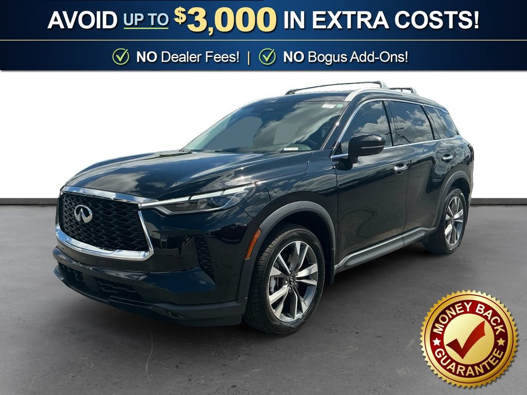 Used 2023 INFINITI QX60 Luxe w/ Cargo Package