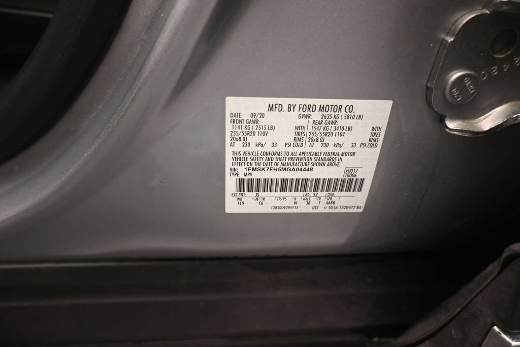 Certified 2021 Ford Explorer Limited w/ Equipment Group 301A RWD image 20